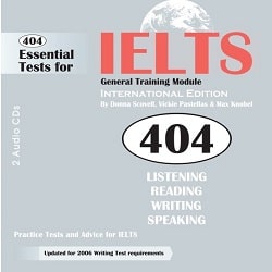 کتاب Study Guide to the 404 Essential Tests for IELTS General Training Module – Workbook